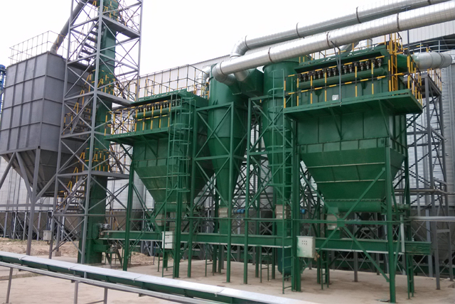 ShandongPulse filter combined cyclone  dust removal system